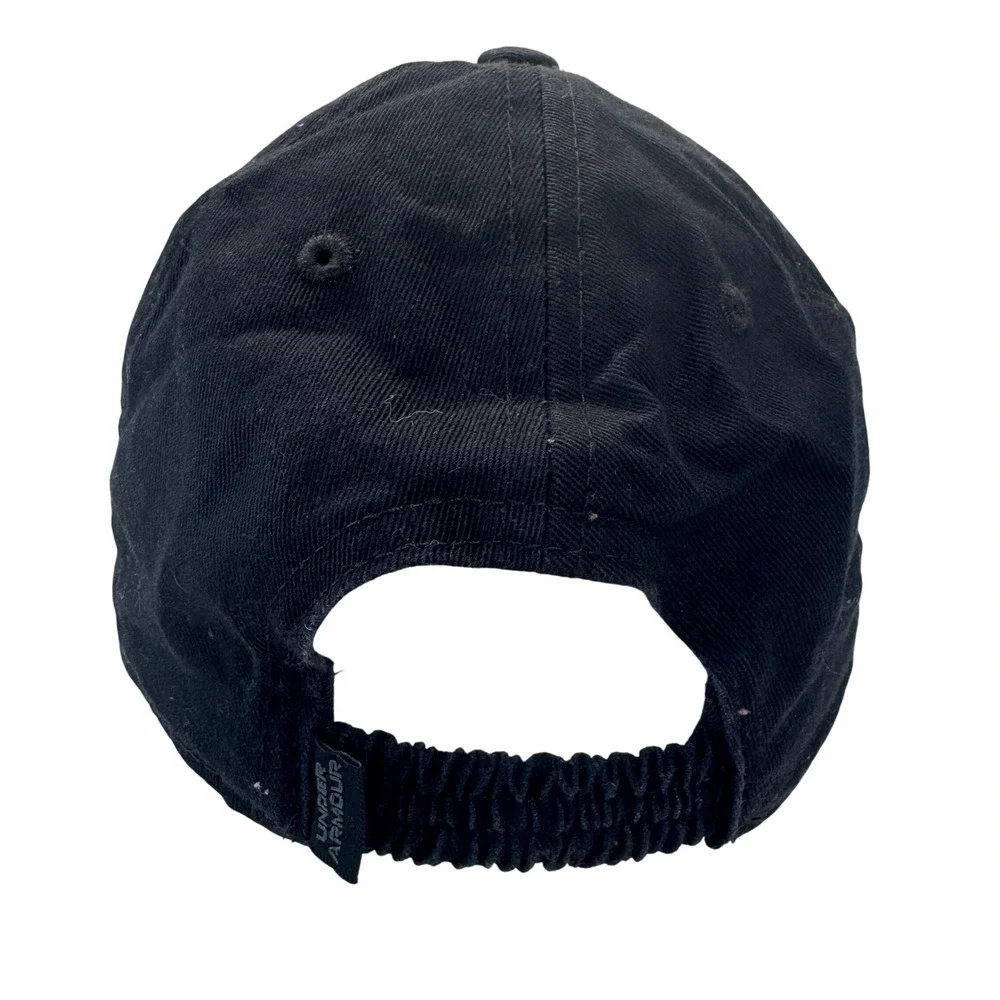 Under Armour Project Rock‎ Youth Hat Brahma Bull Logo Cotton Black OSFM Kids Cap